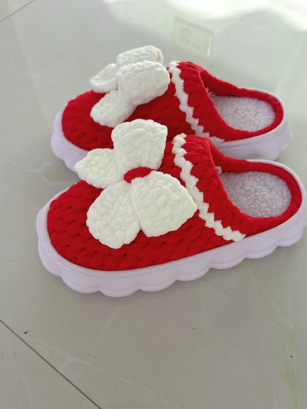 云朵底加厚羊羔绒拖鞋底柔软防滑保暖鞋垫
