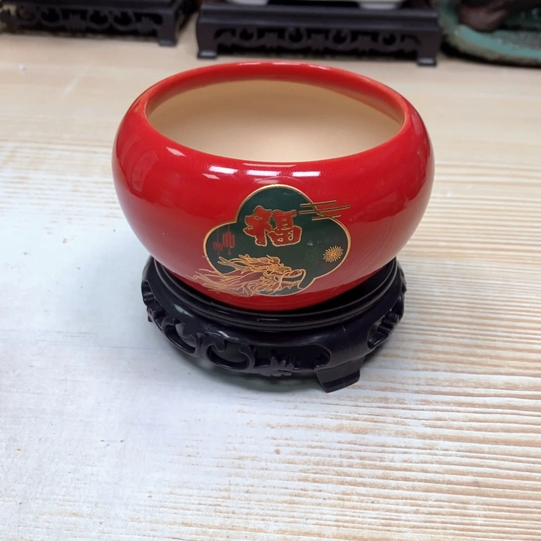 紫砂花盆陶瓷艺术花盆陶瓷