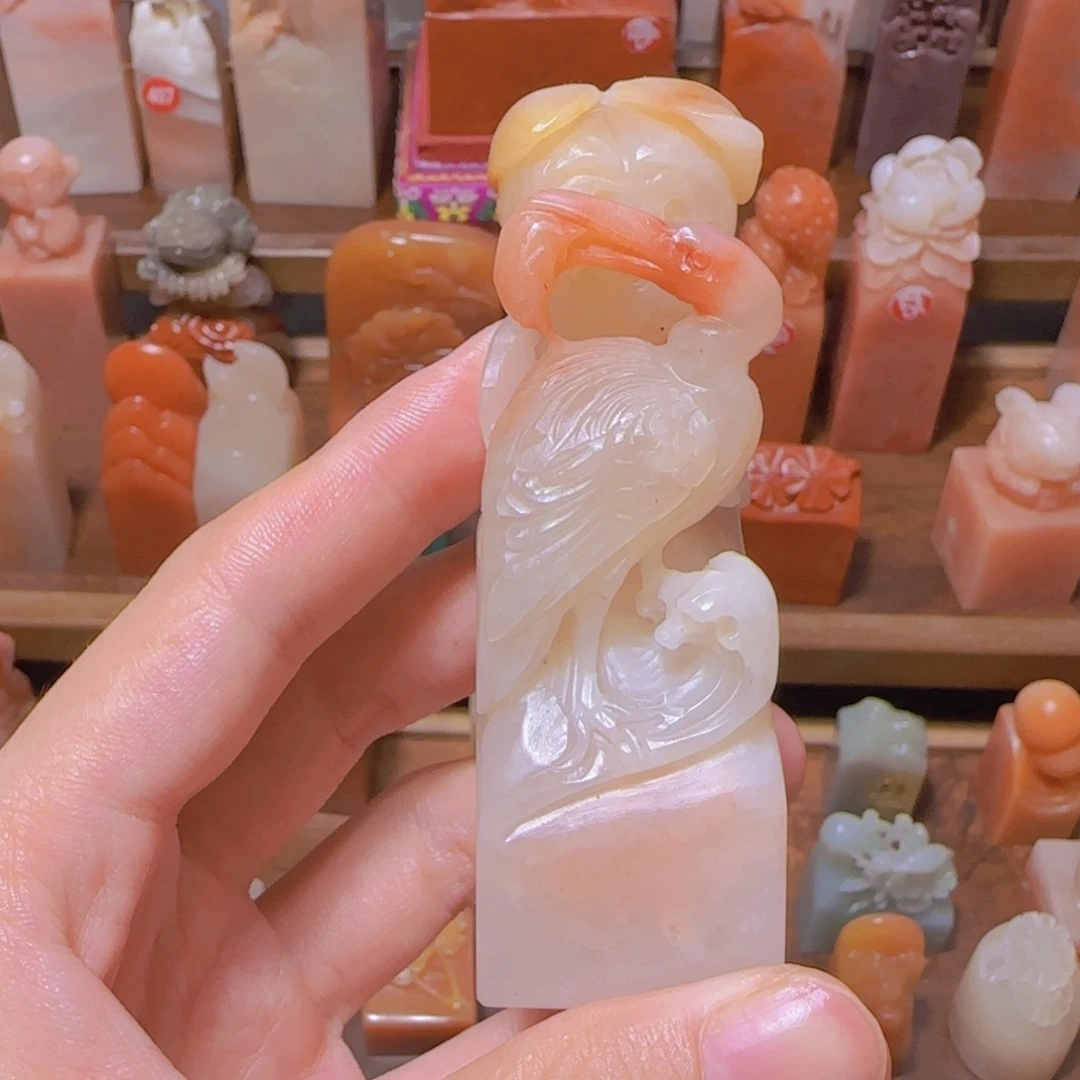 余***沫昌化石印石篆刻作品