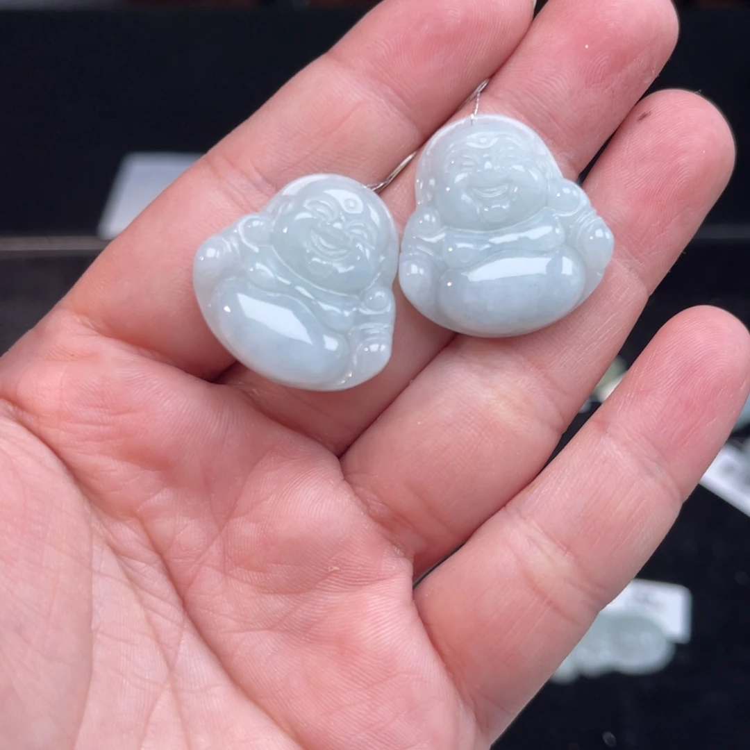 颈饰未镶嵌翡翠佛公