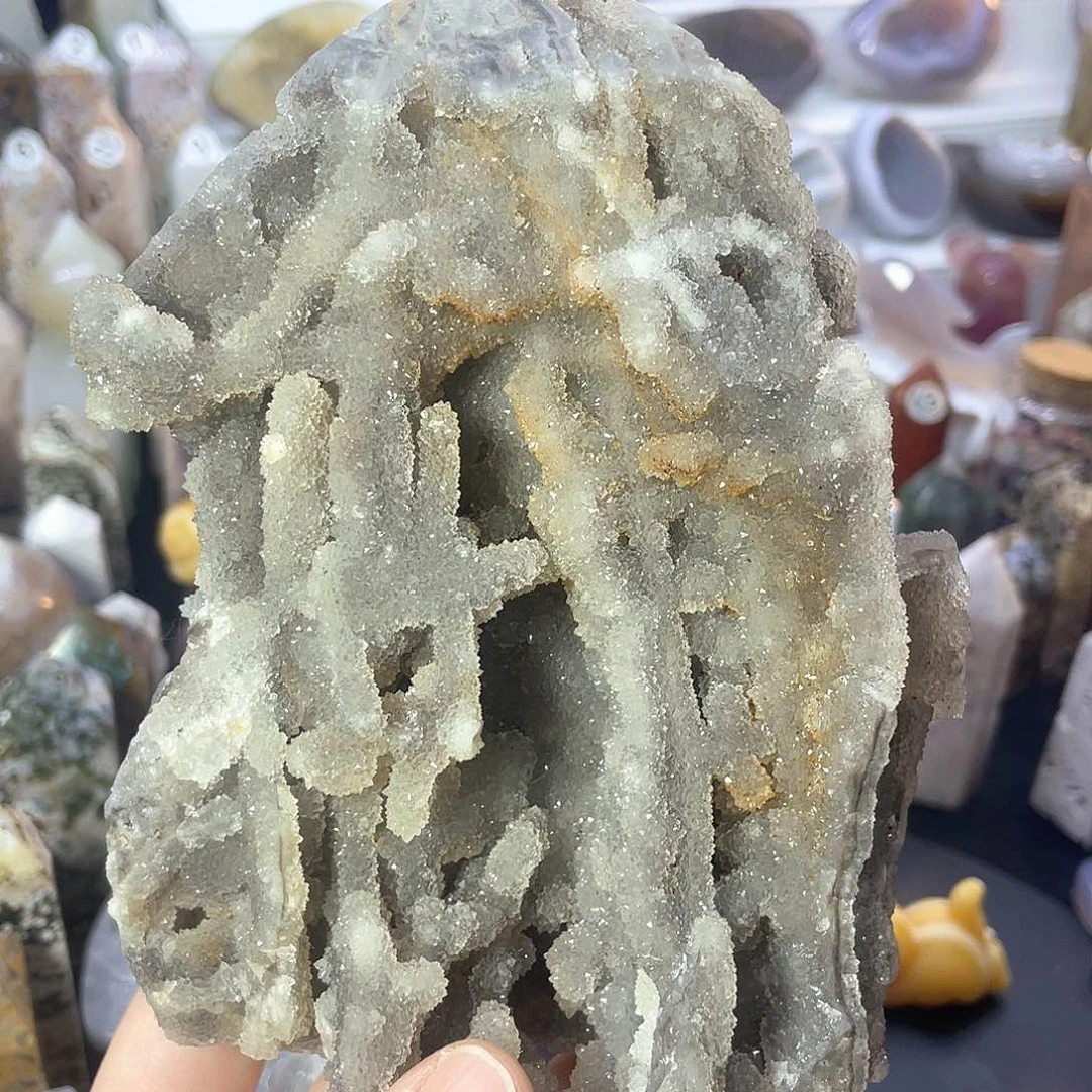 水晶维纳斯小橘猫未镶嵌恐*