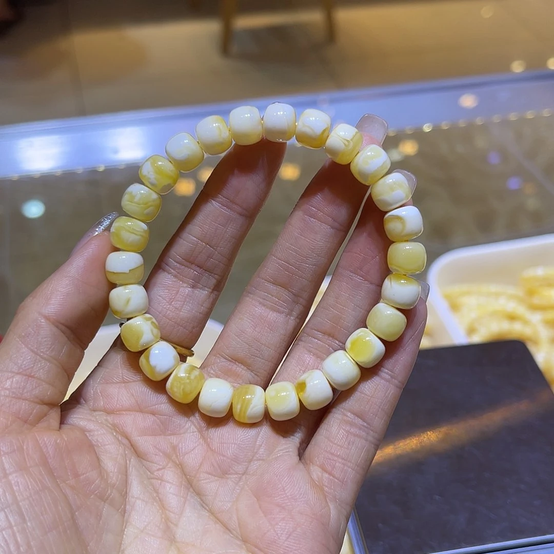 未镶嵌琥珀手链蜜蜡手串