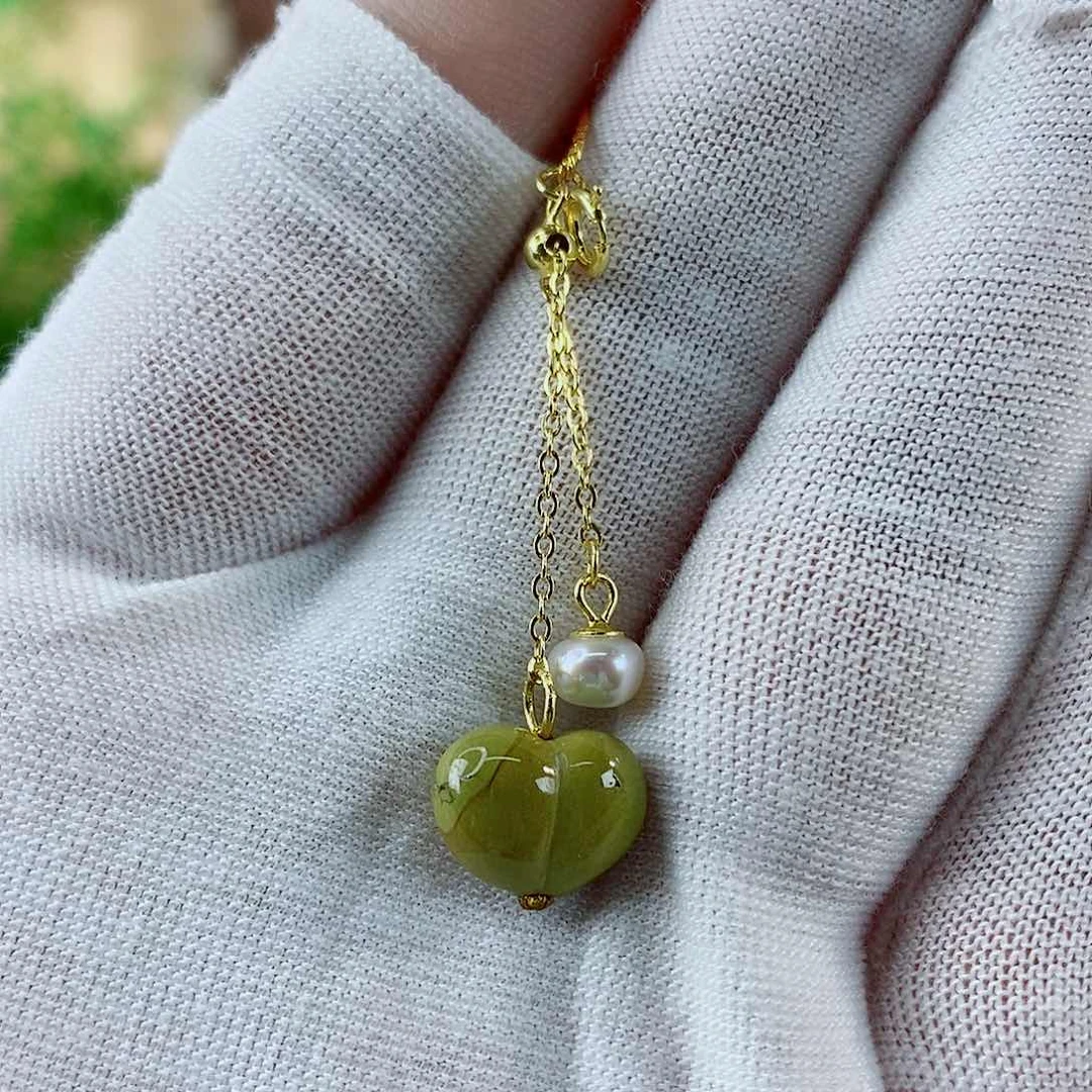 银S925镀金镶嵌绿松石珠宝奇石