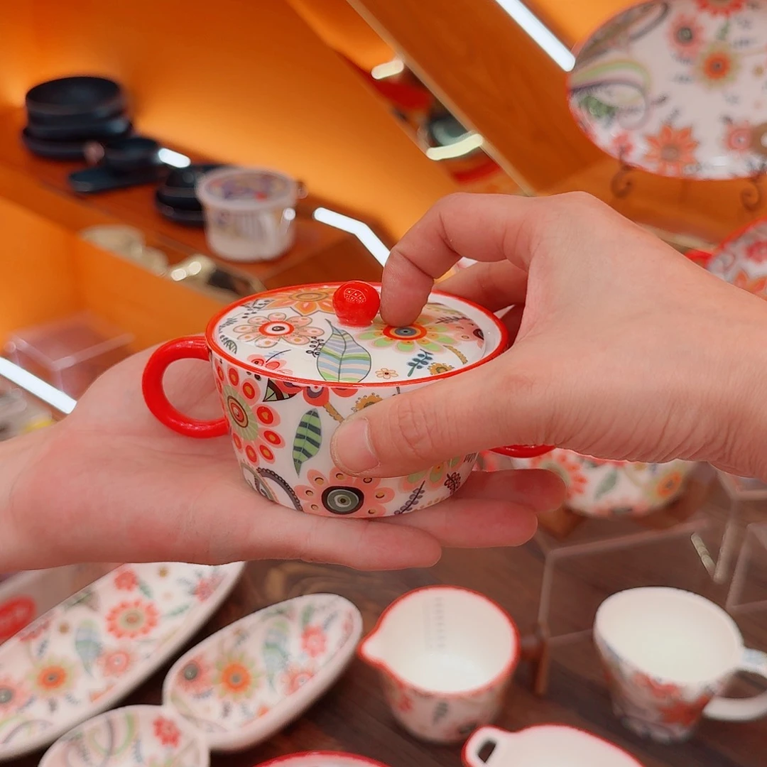 罐景德镇陶瓷手工碗