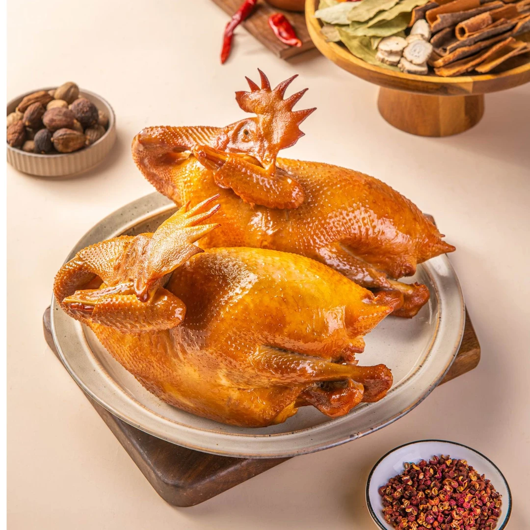 郭文聚熏鸡礼盒送人有面新鲜制作短保产品冷藏