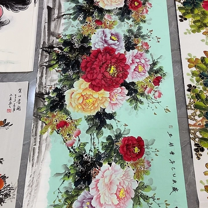 小周画廊的直播间