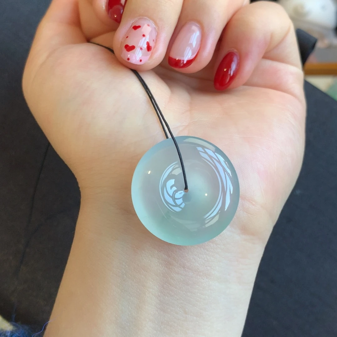 翡翠未镶嵌颈饰天然翡翠