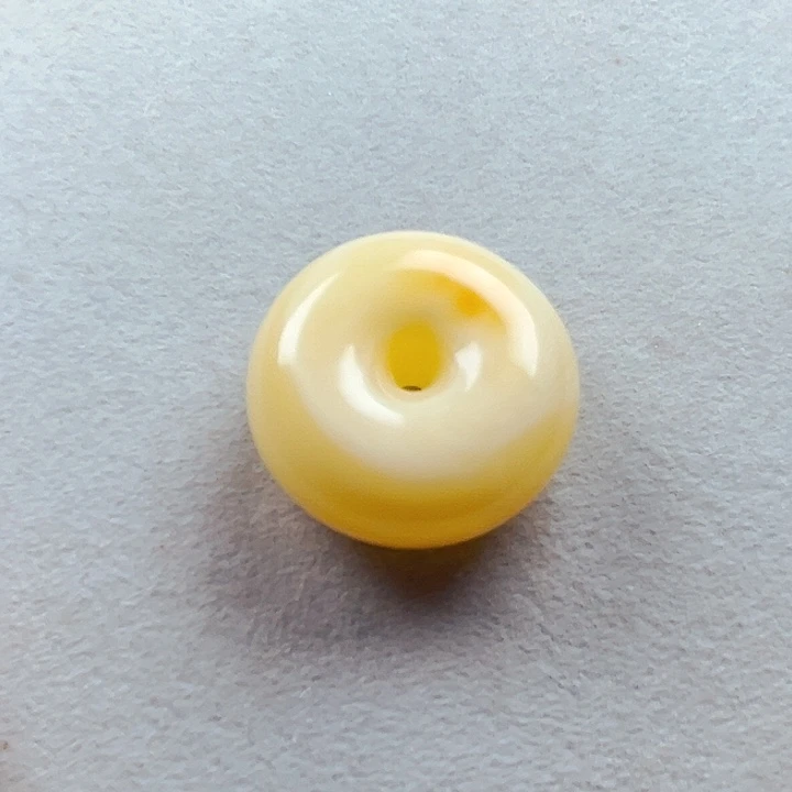 蜜蜡颈饰未镶嵌白蜡平安扣