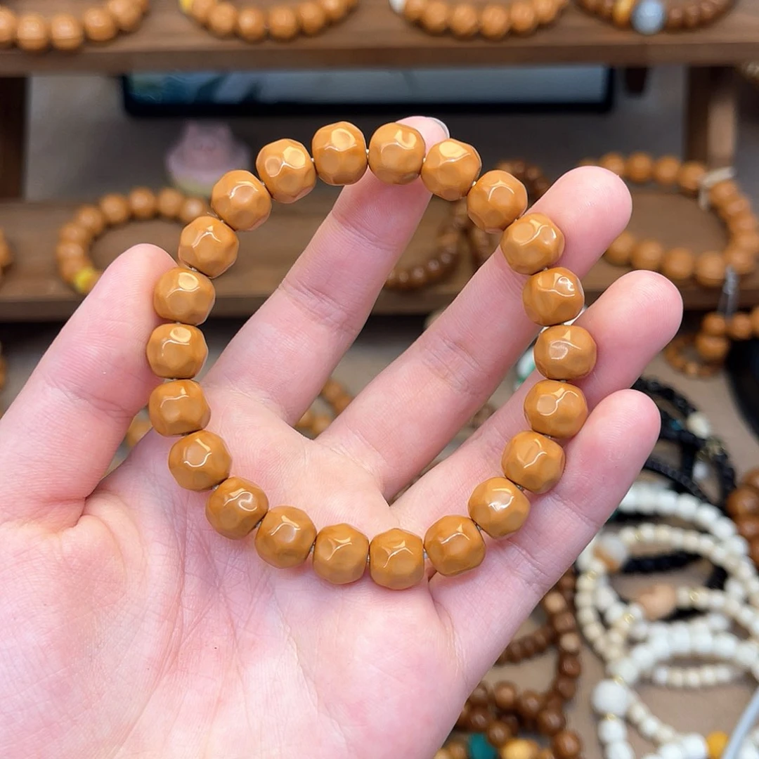 猴头核桃手串青**?手串素圈