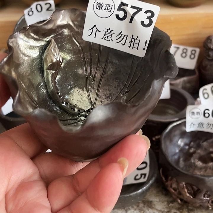 摆件裸烧柴烧纯手工573