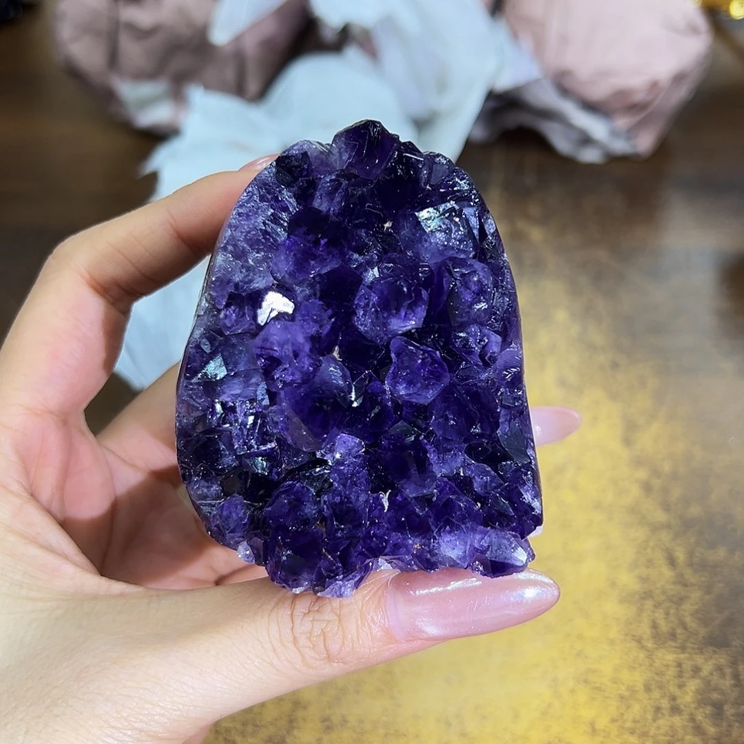 紫晶摆件未镶嵌晶体