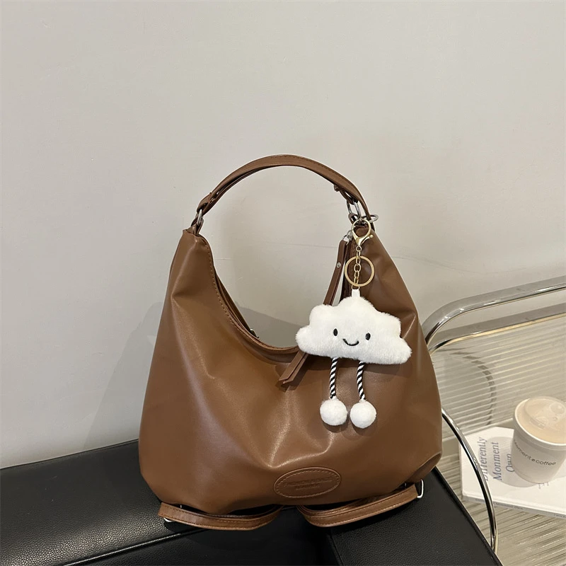 托特包包女2024新款冬季大容量高级感多功能双肩包上课通勤单肩包