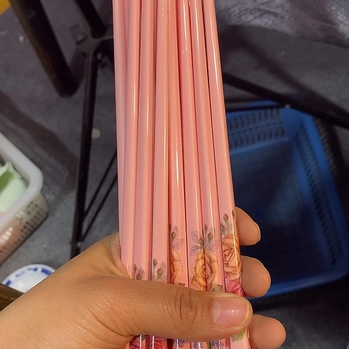 摆件陶红稀土10双筷子