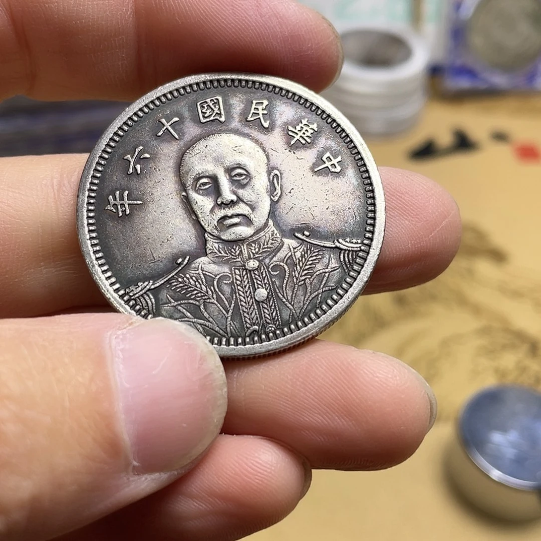 A复古工艺品包浆老品相好边齿清晰