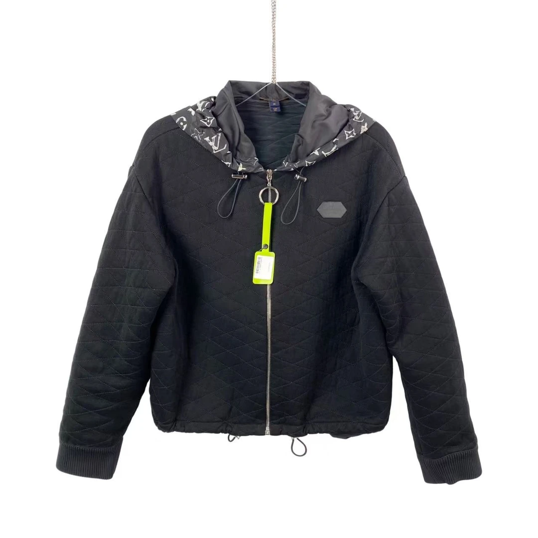 99新 LouisVuitton/路易威登 qq242  棉 经典老花拼接夹克 M码