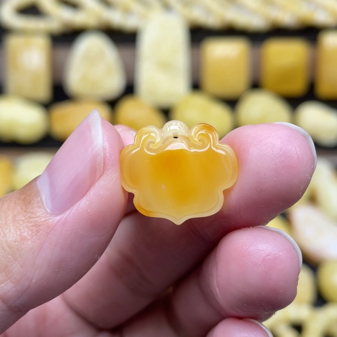 琥珀未镶嵌裸石琥珀蜜蜡