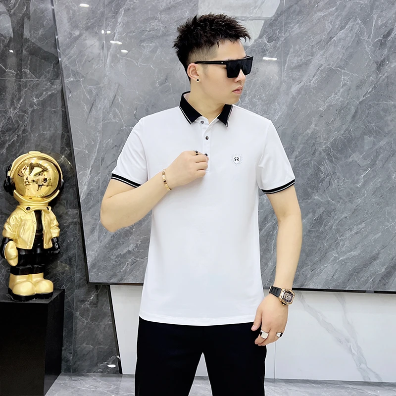 戈诺尔品牌欧洲风格男装断码特价夏季男士短袖T恤品质POLO衫