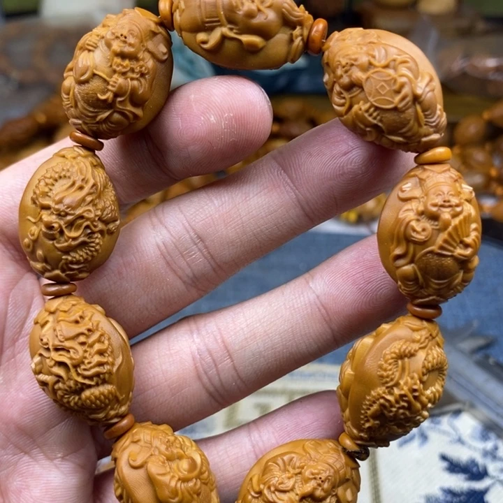 橄榄核手串/手链橄榄核雕工艺手串