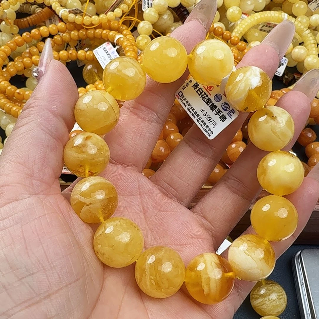 琥珀未镶嵌珠宝奇石