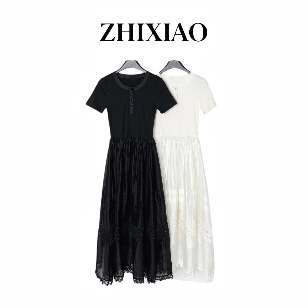 【ZHIXIAO】夏季新款：短袖连衣裙51528