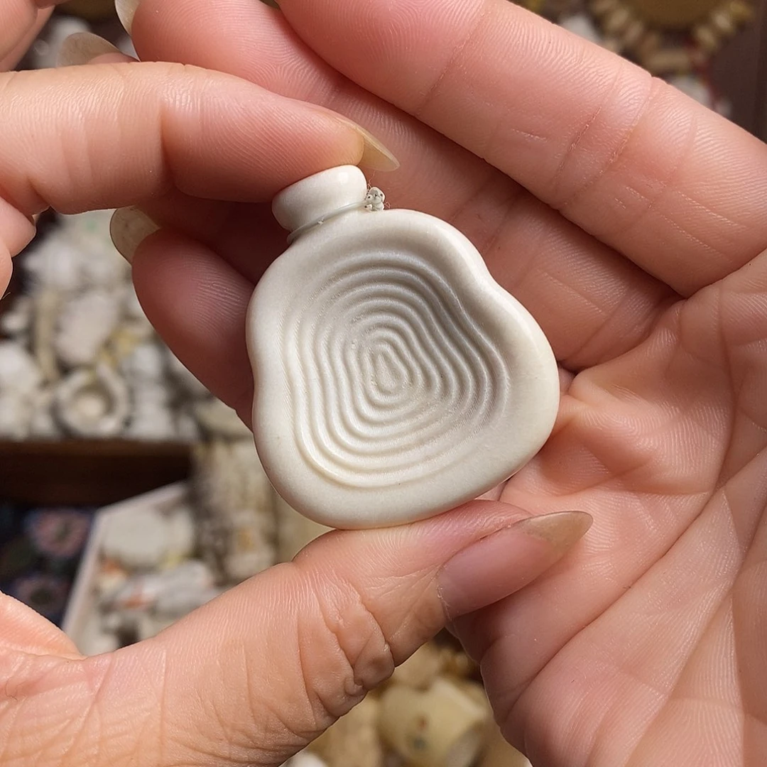 鹿骨把件10号解压葫芦不退换