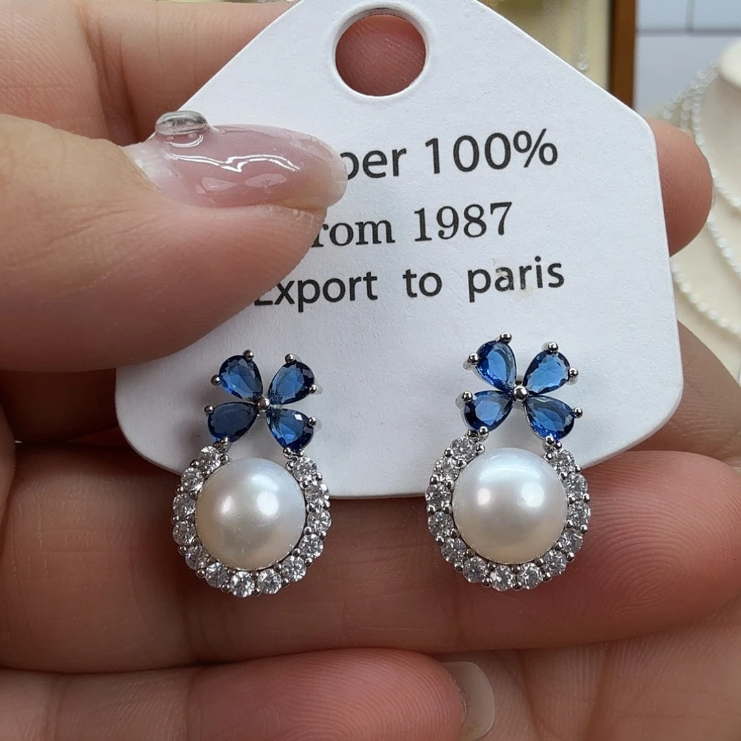 未镶嵌耳饰淡水珍珠