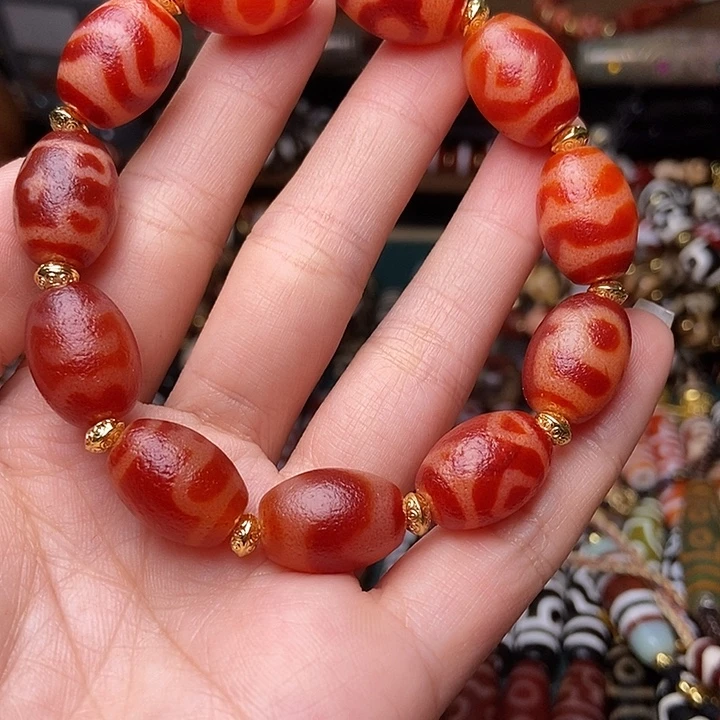 高货红肉多宝手串