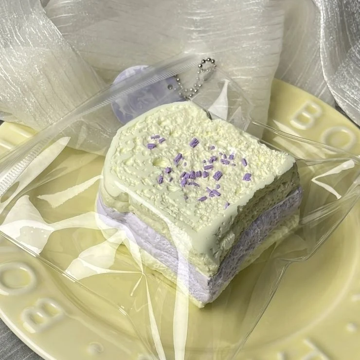 【海盐三层大吐司】食品级硅胶解压玩具硅胶捏捏捏捏三层吐司