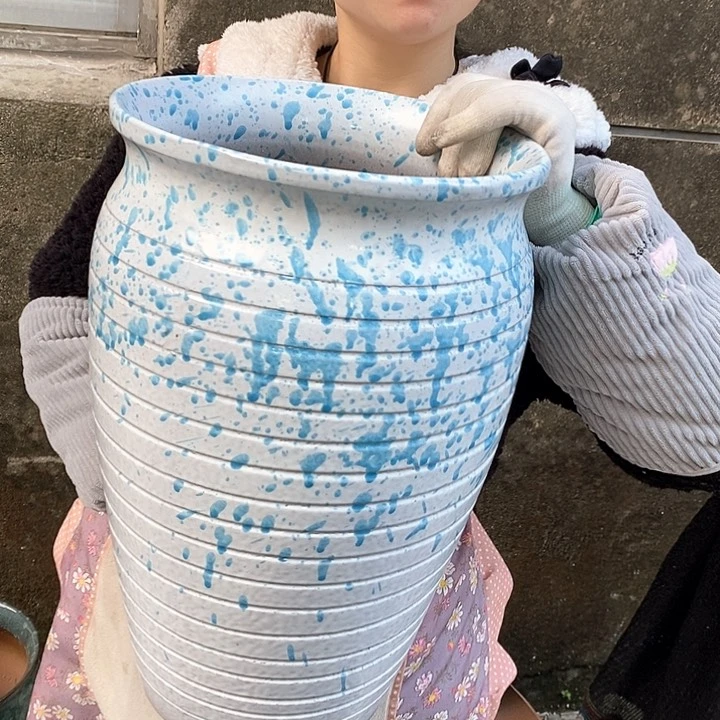 紫砂花盆正品口26高41