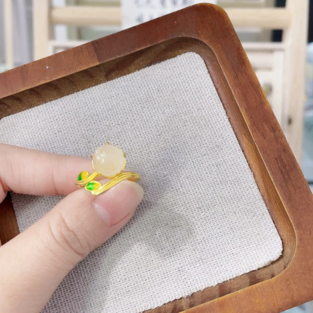 颈饰未镶嵌翡翠天然翡翠Ａ货