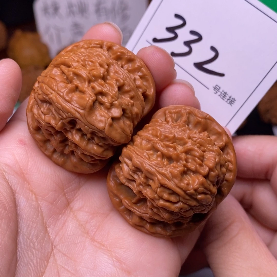 把件文玩核桃332白狮子4.2