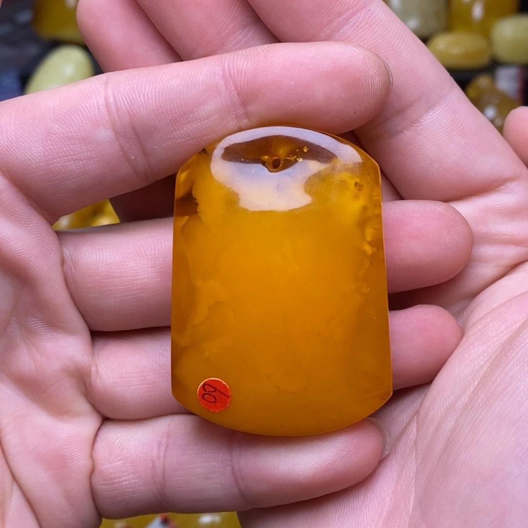 琥珀未镶嵌裸石蜜蜡