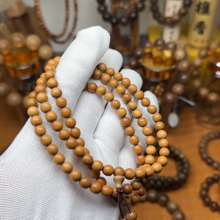 印度老山檀香手串0.6