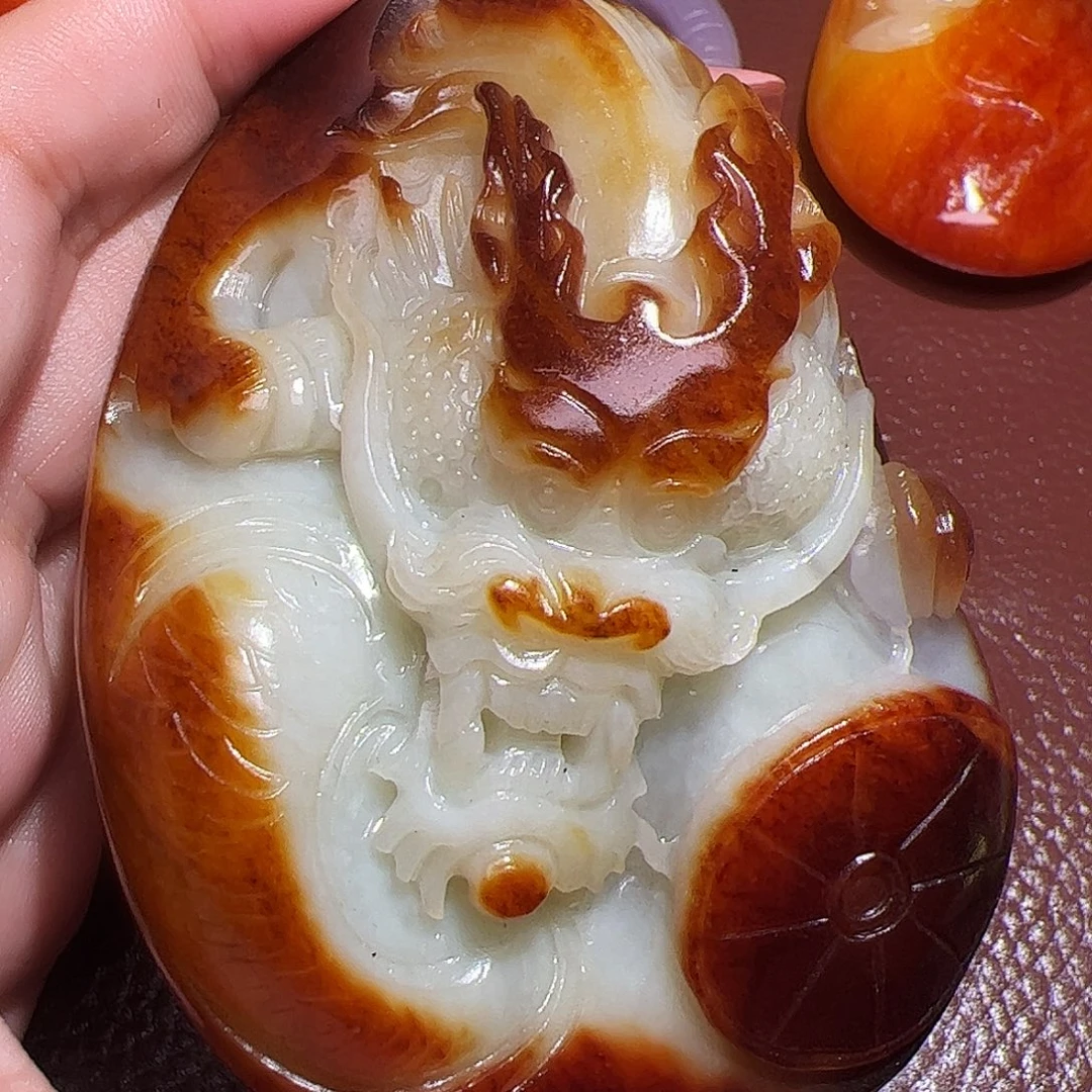 用***7和田玉未镶嵌颈饰