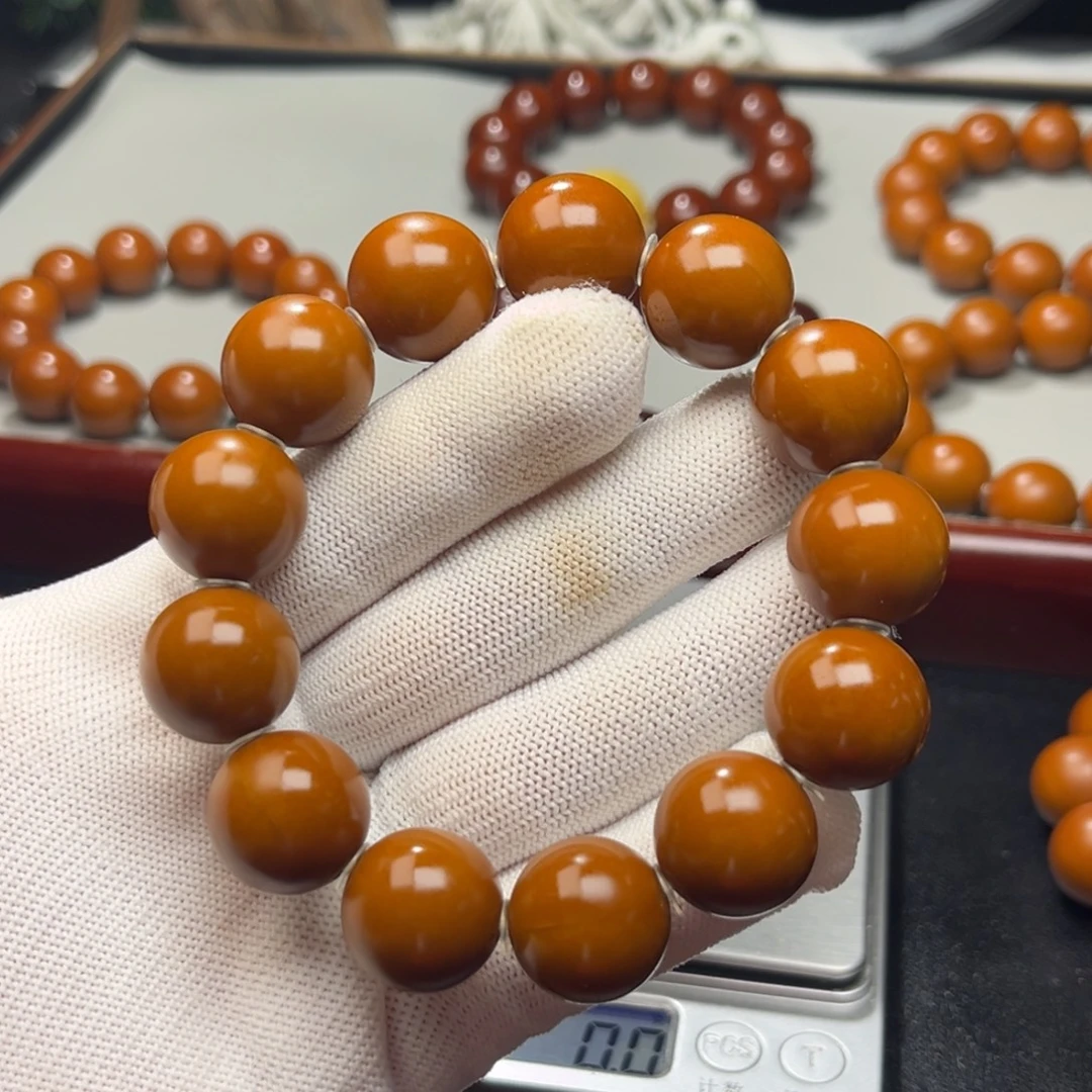 S***。橄榄核手串1.75+树王全品铁核 微瑕