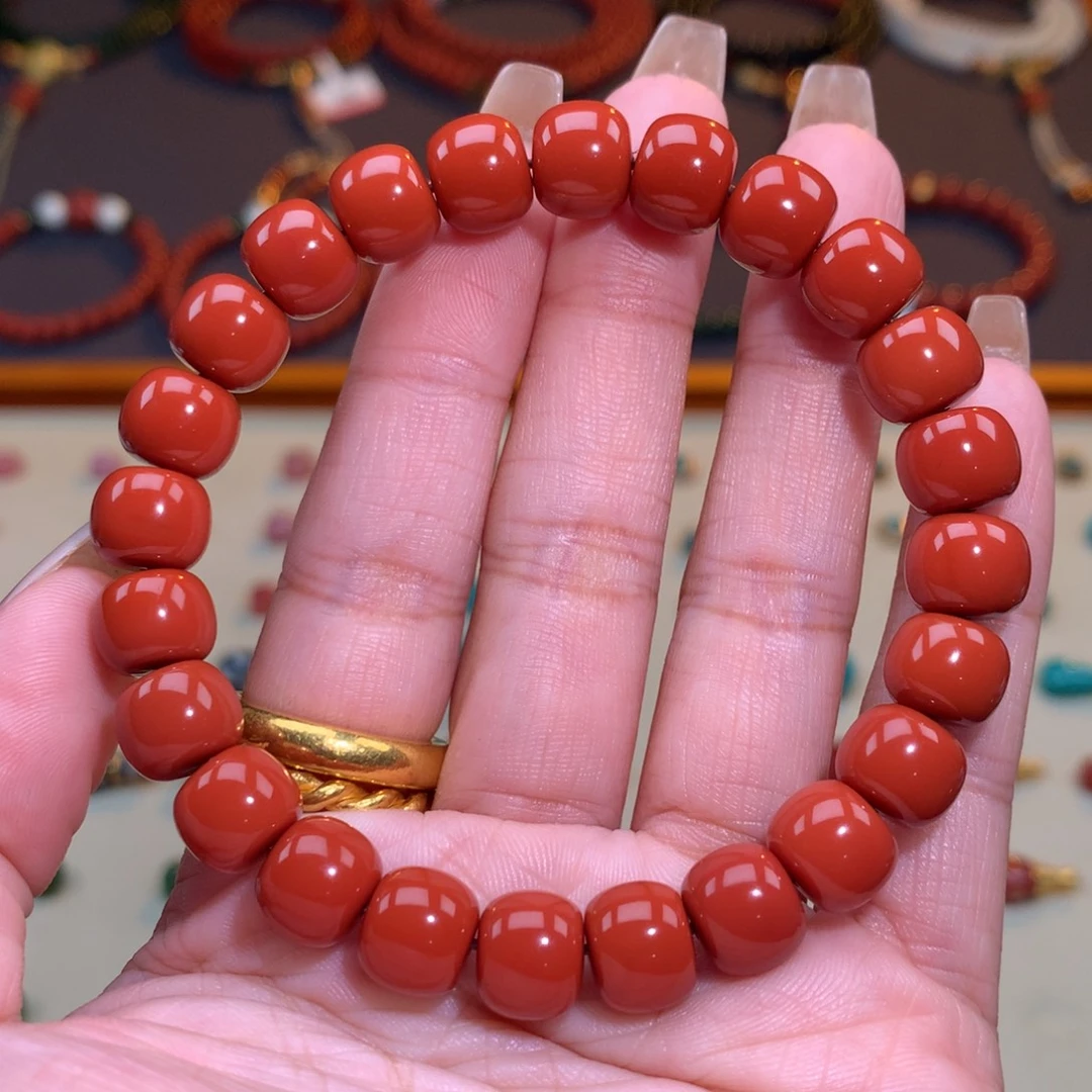 南红玛瑙未镶嵌颈饰