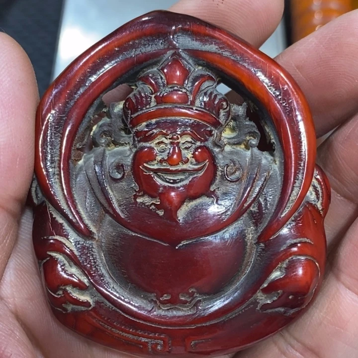 滴血莲花菩提吊坠