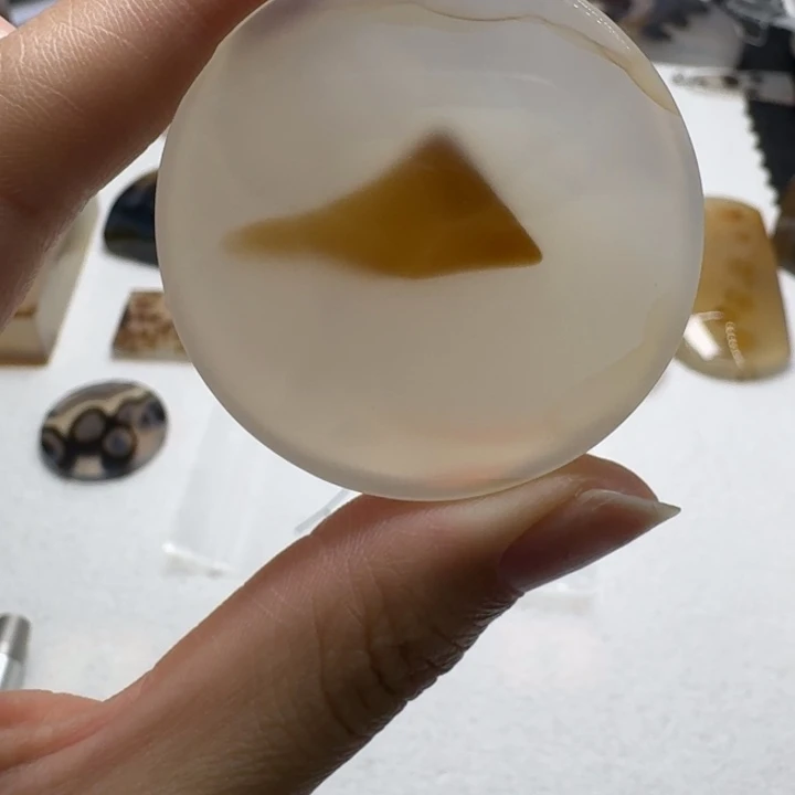 玛瑙/玉髓未镶嵌摆件