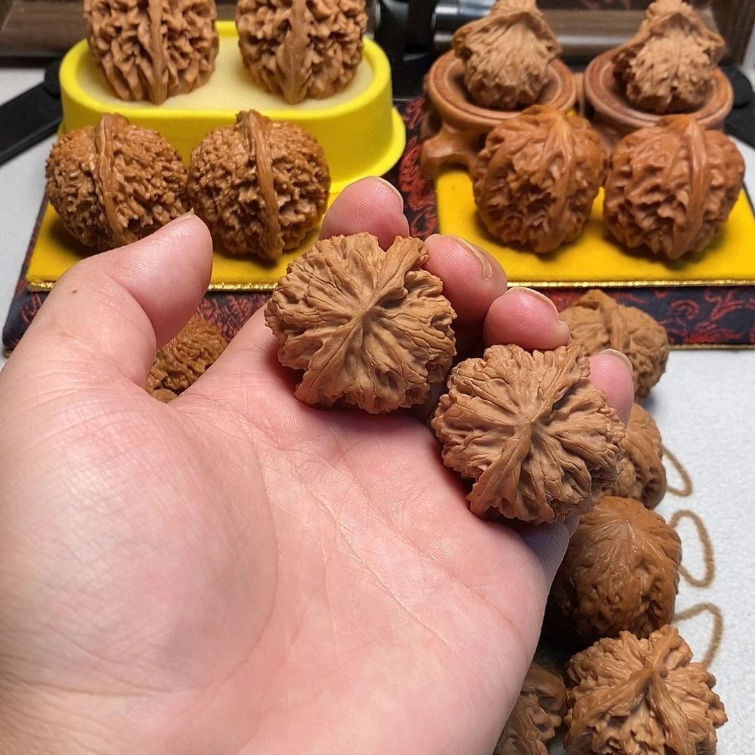 把件文玩核桃41尺苹果园