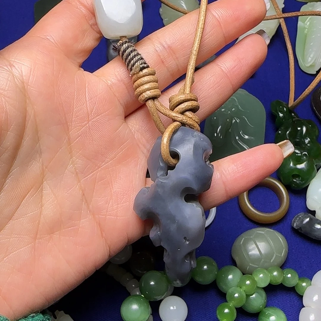 和田玉颈饰未镶嵌1*1