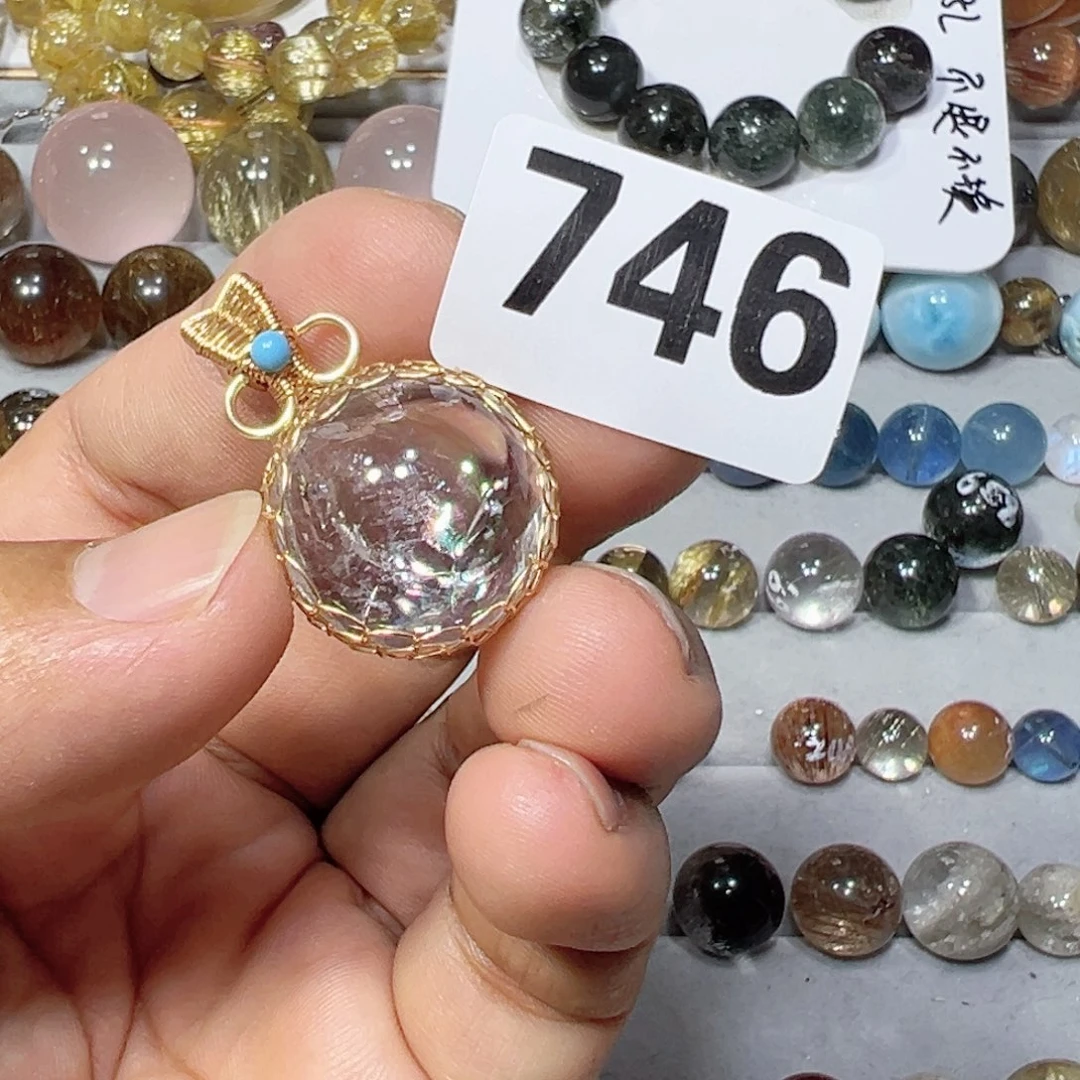 未镶嵌颈饰水晶天然