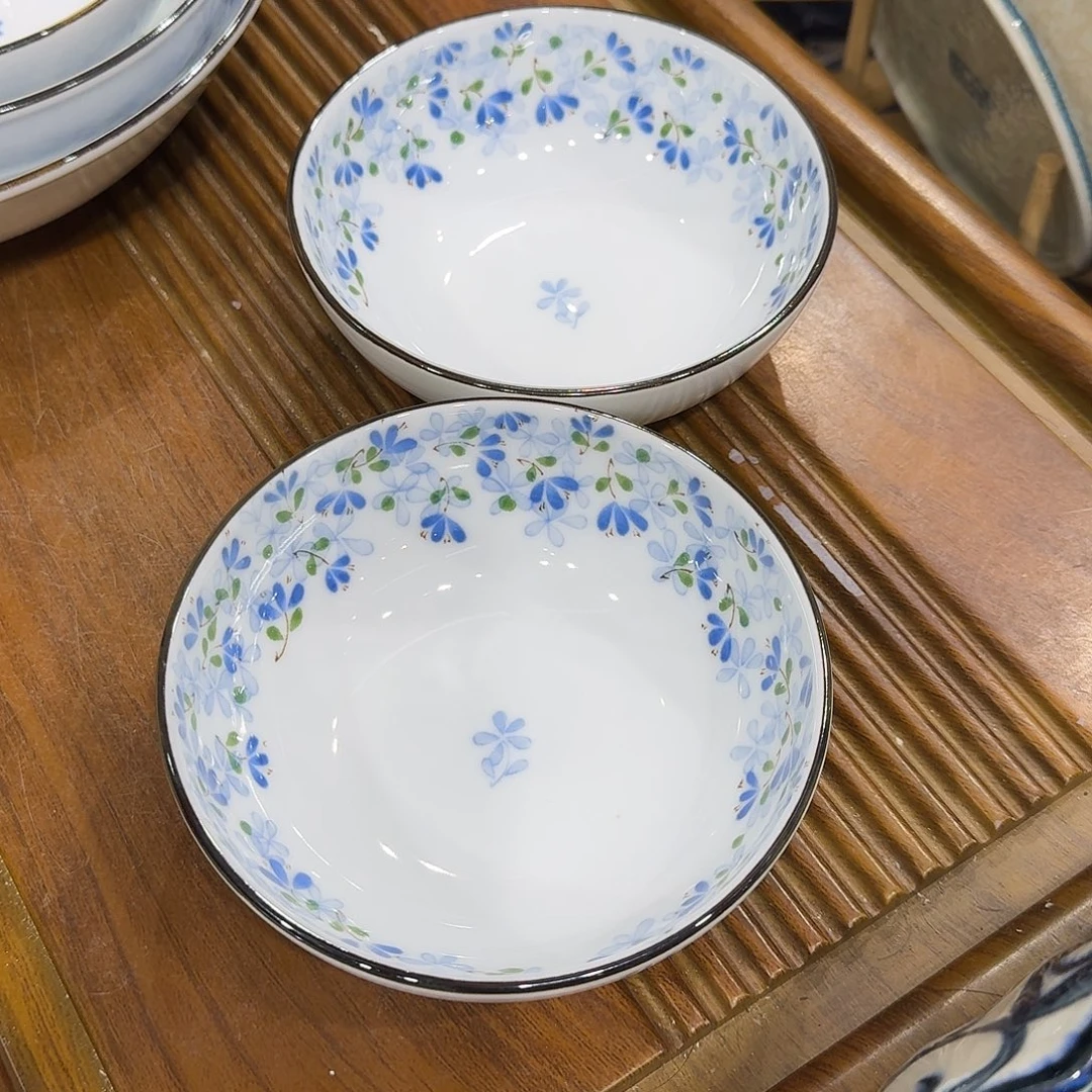 玲***姐瓷光峰小蓝芽12公分小钵特价6只装
