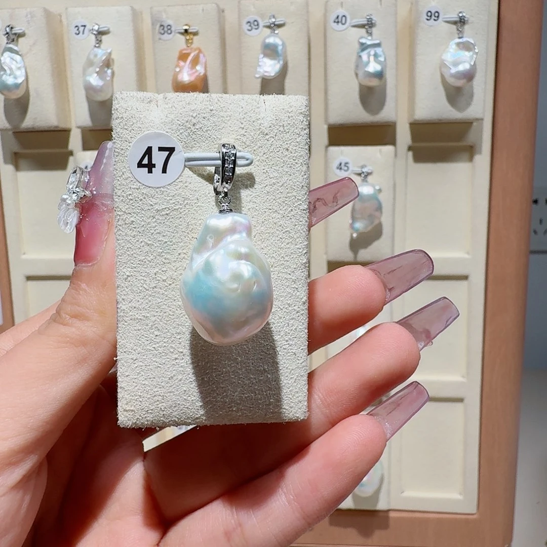 颈饰合金淡水珍珠