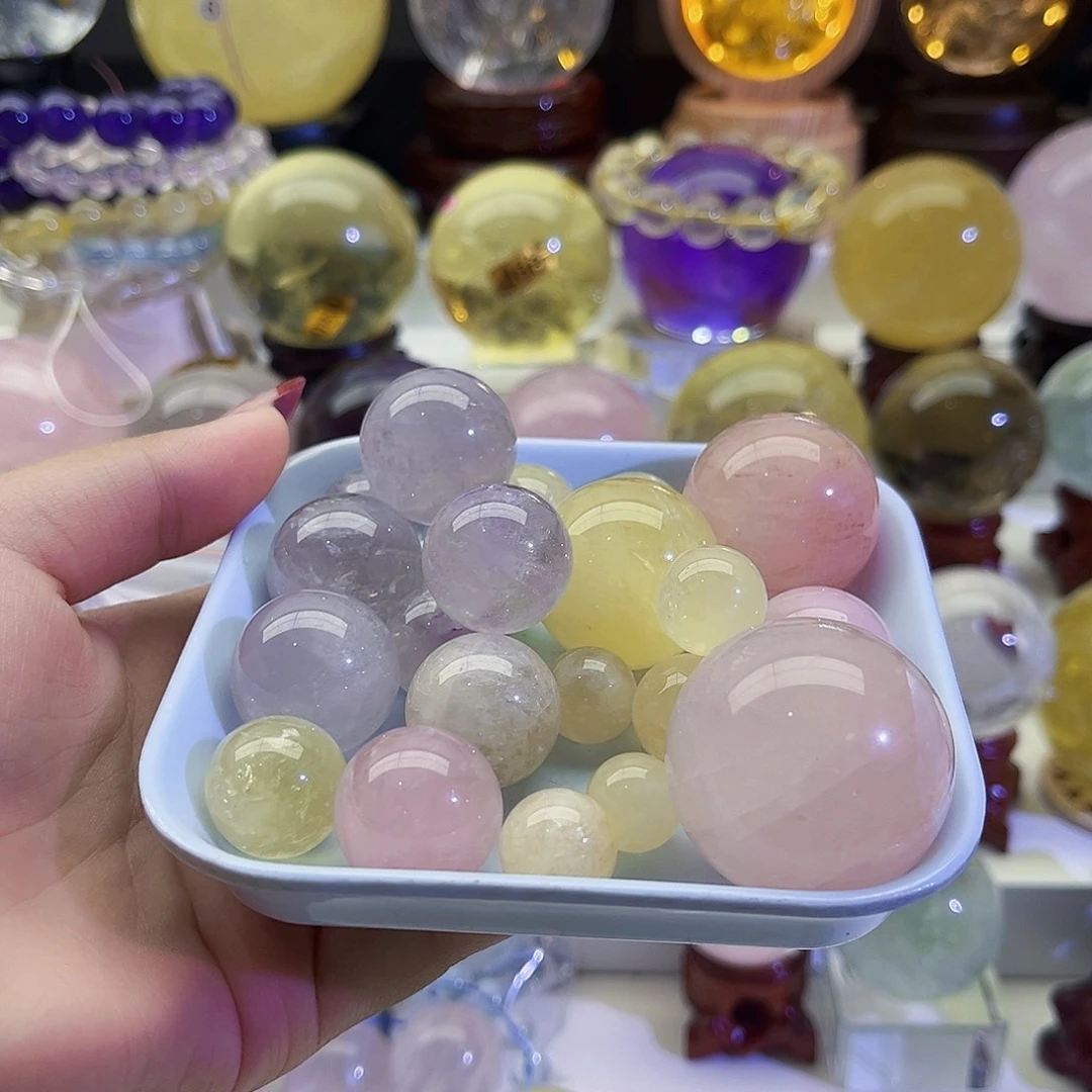 海***山未镶嵌珠宝半成品水晶5