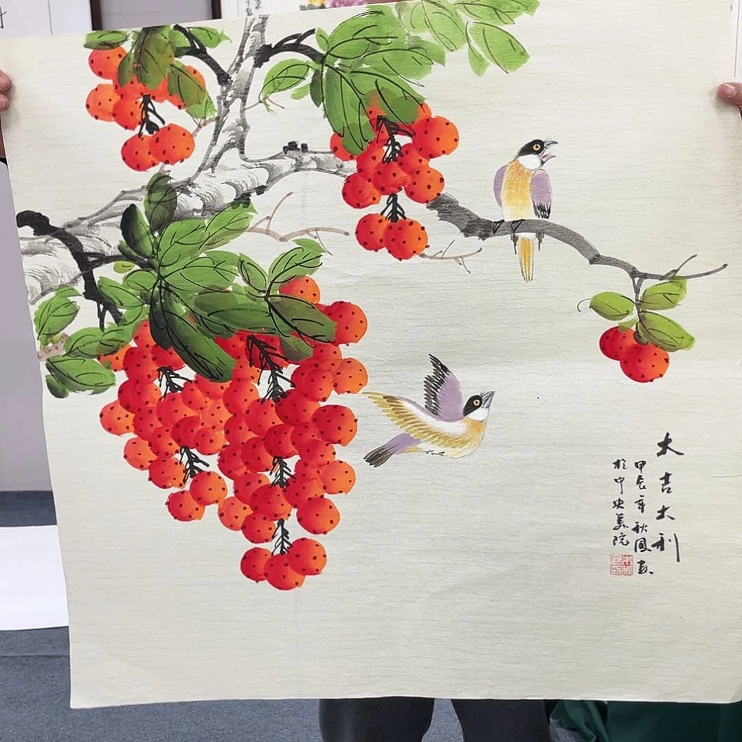 国画宣纸国画作品纯手绘