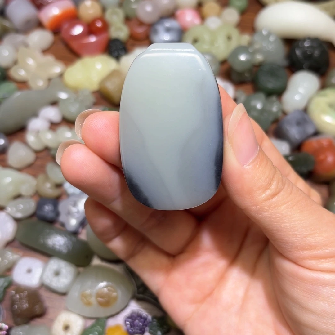 和田玉珠宝半成品未镶嵌