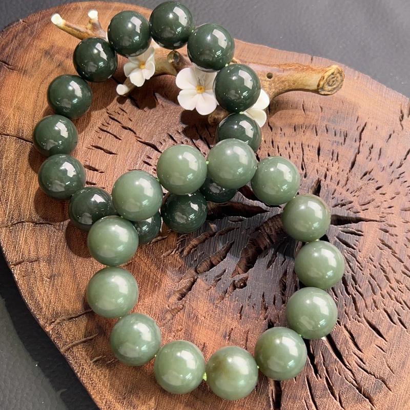 和田玉且末手串多样性发其一