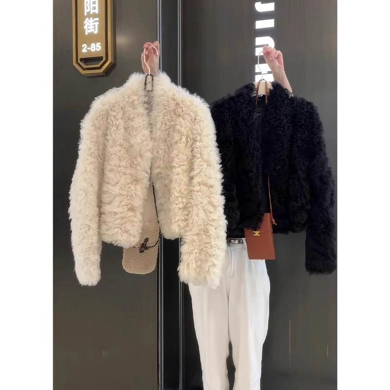人造皮草 清仓尾货不退换小香风独特2024新款爆款冬冬高级感气质