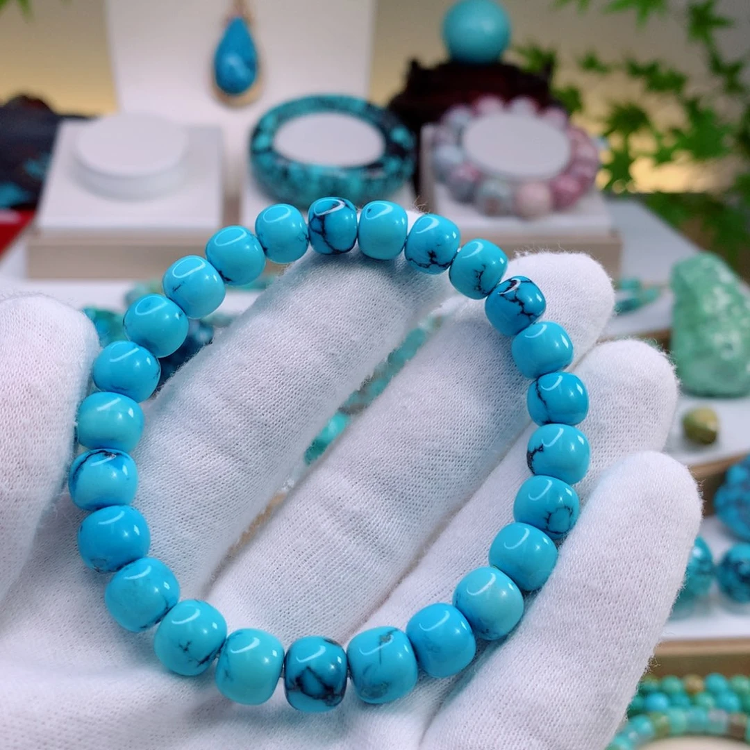 未镶嵌绿松石珠宝奇石