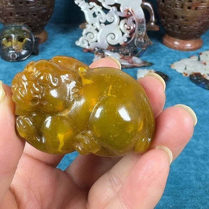 和田玉（糖玉）未镶嵌挂件